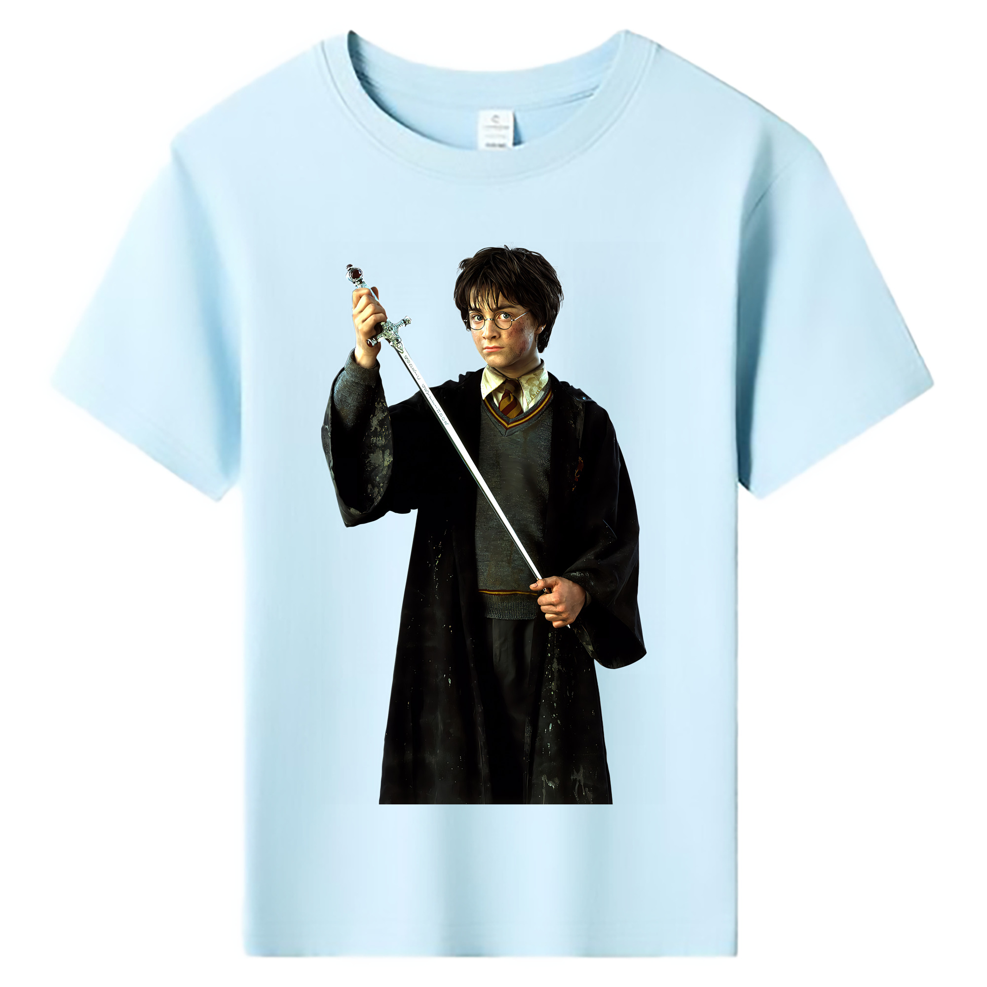 （画像用） Harry Potter ハリー・ポッターシリーズ 綿100％キッズTシャツ（フロントプリント）